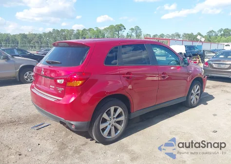 2015 Mitsubishi Outlander Sport Es z USA, uszkodzony, nr VIN 4A4AP3AW5FE051969